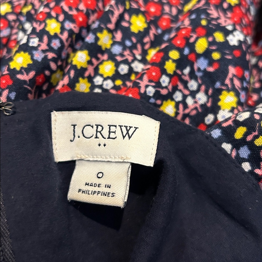 J. CREW linen blend floral maxi dress - Picture 5 of 5